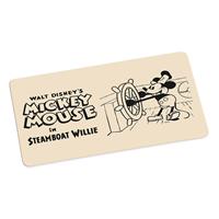 GEDA Frühstücksbrettchen Mickey in Steamboat Willie Frühstücksbrettchen bunt