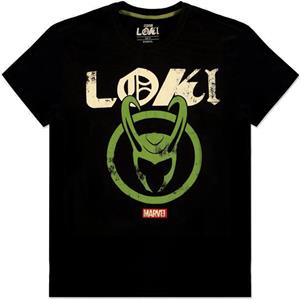 Difuzed Loki T-Shirt Logo Badge Size S