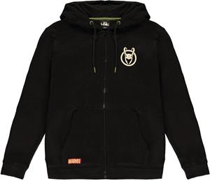 Loki Hooded Sweater Logo Badge Size L