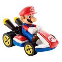Mario Kart Hot Wheels Diecast Vehicle 1/64 Mario (Standard Kart) 8 cm