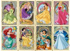 Ravensburger Disney Princess Puzzle Art Nouveau Princesses (1000 pieces)