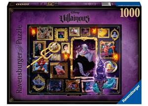 Ravensburger Disney Villainous Jigsaw Puzzle Ursula (1000 pieces)