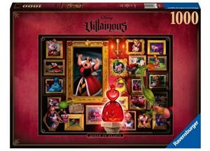 Ravensburger Spiel - Disney Villainous -Queen of Hearts 1000 Teile