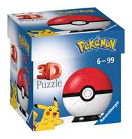 Ravensburger Puzzle 3D Pokemon Pokeball 54T