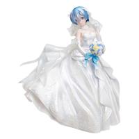 Furyu Re:ZERO -Starting Life in Another World- PVC Statue 1/7 Rem Wedding Dress Ver. 23 cm