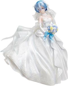 Furyu Re:ZERO -Starting Life in Another World- PVC Statue 1/7 Rem Wedding Dress Ver. 23 cm