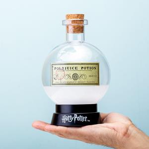 harrypotter Zaubertrank XL Lampe 'POLYJUICE POTION' transparent, aus Kunststoff, leuchtet in 7 verschiedenen Farben, in Geschenkbox. - Harry Potter