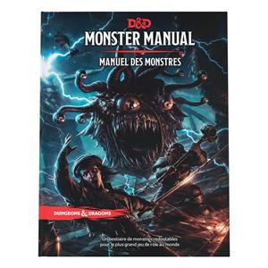 Wizards of the Coast Dungeons & Dragons RPG Next Monster Manual french