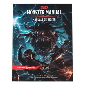 Wizards of the Coast Dungeons & Dragons RPG Next Monster Manual italian