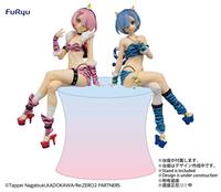 Furyu Re:Zero Noodle Stopper PVC Statues Rem & Ram 16 cm