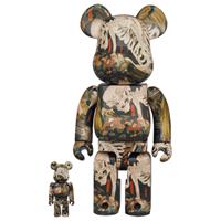 Medicom Kuniyoshi Utagawa Soma's Kouchi Ura 100% X 400% Be@rbrick 2-Pack