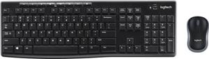 Logitech Wireless Combo MK270 Radio Transfer PC Mac Keyboard