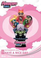 The Powerpuff Girls D-Stage PVC Diorama Have A Nice Day Standard Version 15 cm