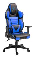 TRISENS TS-BS5961 Schwarz/Blau Gaming Stuhl Chair Racing Chefsessel Sportsitz 2D-Armlehn