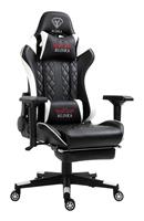 TRISENS TS-BS5934 Schwarz/Weiß Gaming Racing Sessel Stuhl Home Office Bürostuhl
