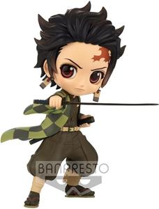 Banpresto Demon Slayer Kimetsu no Yaiba Q Posket Mini Figure Tanjiro Kamado III Ver. B 13 cm