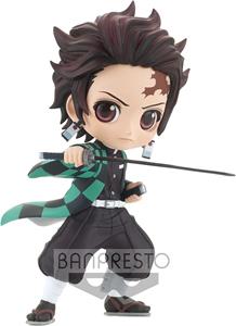 Banpresto Demon Slayer Kimetsu no Yaiba Q Posket Mini Figure Tanjiro Kamado III Ver. A 13 cm