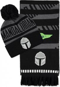 Difuzed Star Wars: The Mandalorian Beanie & Scarf Set Din Djarin and Grogu