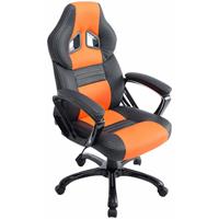 CLP Bürostuhl XL Pedro-schwarz/orange