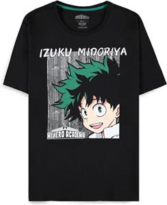 Difuzed My Hero Academia T-Shirt Izuku Midoriya Face Size M