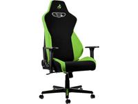 Nitro Concepts S300 Gaming Chair - Atomic Green Gaming Stuhl - Schwarz / Grün - Stoff - Bis zu 135 kg