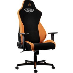 Nitro Concepts S300 Gaming Chair - Horizon Orange Gaming Stuhl - Schwarz / Orange - Stoff - Bis zu 135 kg