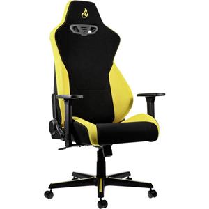 Nitro Concepts S300 Gaming Chair - Astral Yellow Gaming Stuhl - Schwarz / Gelb - Stoff - Bis zu 135 kg