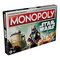 Hasbro Star Wars Board Game Monopoly Boba Fett Edition *English Version*