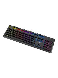 Denver GKK-330 DE Gaming-toetsenbord USB Verlicht QWERTY, Nordic Zwart