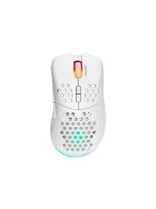 deltacogaming Deltaco Gaming GAM-120-W USB, Kabellos Gaming-Maus Optisch Weiß