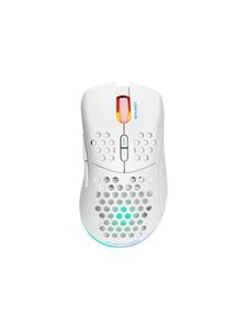 Deltaco GAMING WM80 Draadloos ultralight Gaming muis - Muis - 7 knoppen - Wit