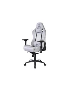 Deltaco Gaming DC440L Gaming Chair, Suede material - Light Grey