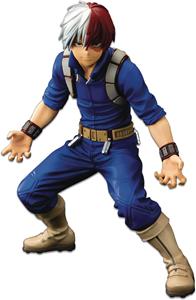 Banpresto My Hero Academia Colosseum Modeling Academy Super Master Stars Piece Statue Shoto Todoroki 21 cm