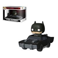 Beeldje batman pop rides super deluxe Funko Batman in Batmobile
