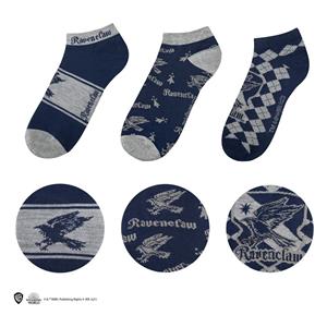 Cinereplicas Harry Potter Ankle Socks 3-Pack Ravenclaw