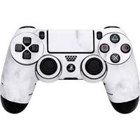 Skin für PS4 Controller White Marble Cover PS4