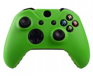 Geeek Silicone Beschermhoes Skin voor Xbox One (S) Controller - Groen