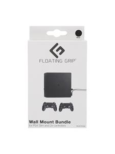 Floating Grip PlayStation 4 Slim Wall Mount Bundle - Black - Accessoires voor gameconsole - Sony PlayStation 4