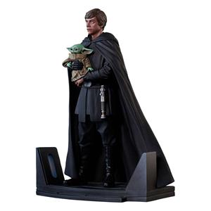 Gentle Giant The Mandalorian Premier Collection Statue - Like Skywalker & Grogu