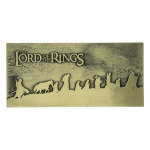 Fanattik Lord of the Rings Fellowship plaque