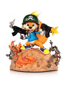 First 4 Figures Conker: Conker's Bad Fur Day Statue Soldier Conker 33 cm