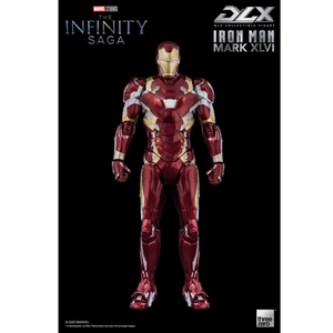 ThreeZero Infinity Saga DLX Action Figure 1/12 Iron Man Mark 46 17 cm