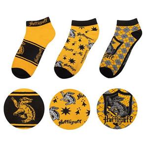 Harry Potter Ankle Socks 3-Pack Hufflepuff