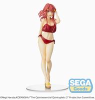 Sega The Quintessential Quintuplets 2 PM PVC Statue Itsuki Nakano 20 cm
