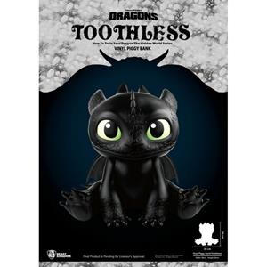 Beast Kingdom Toys How To Train Your Dragon Piggy Vinyl Bank Toothless 34 cm