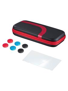 Hama »Set (Tasche, Schutzglas, Control-Aufsätze) für Nintendo Switch, Schwarz/Rot« Zubehör Nintendo