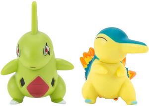 Jazwares PokÃ©mon Battle Figure 2 Pack Cyndaquil & Larvitar 5 cm