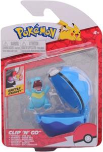 Jazwares PokÃ©mon Clip'n'Go PokÃ© Ball Totodile & Dive Ball