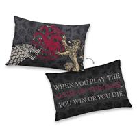 Game Of Thrones Soft Velboa Pillow Logos 30 x 50 cm