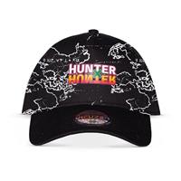 Difuzed Hunter X Hunter Curved Bill Cap Logo AOP